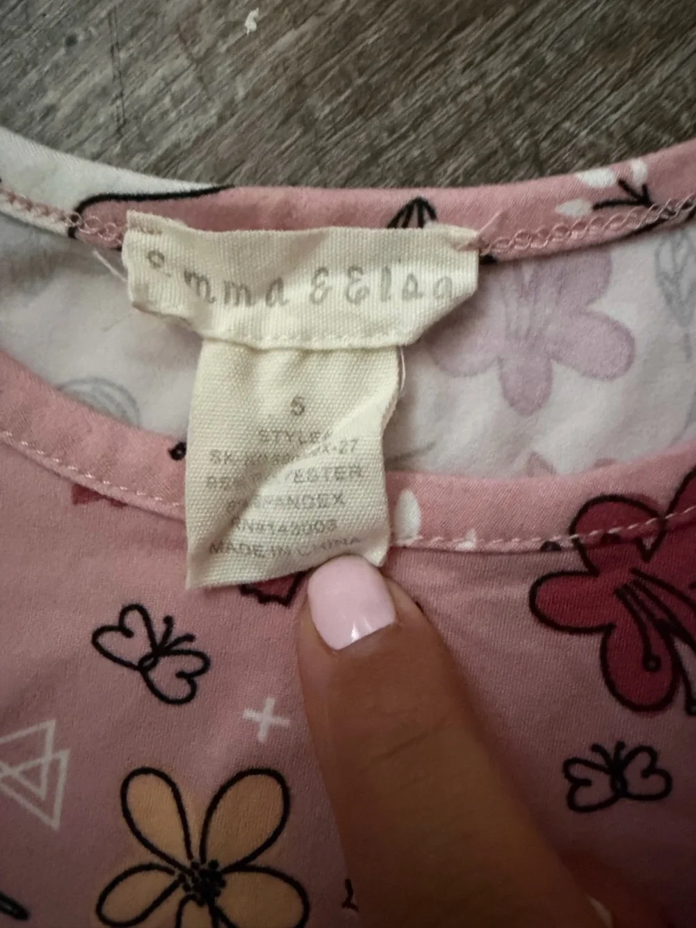 🌸 $10 SALE 🌸 Pink Unicorn & Floral Girls Dress